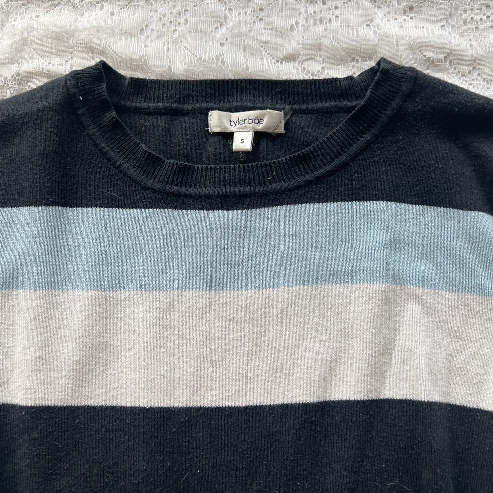 Tyler Boe Silk Cotton Blend Sweater - Picture 2 of 5